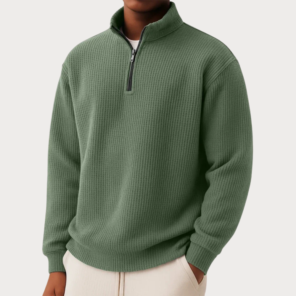 Linero Quarter Zip Knit