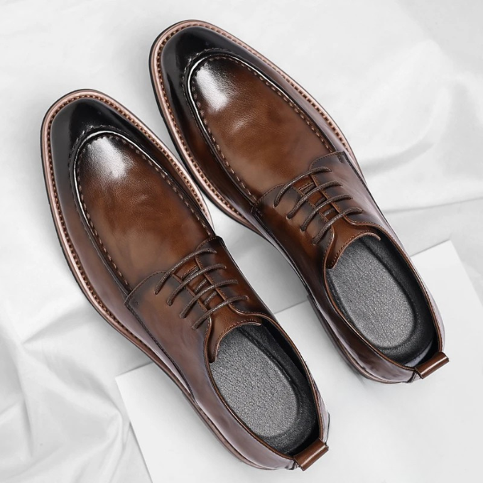 Torino Leather Derby Shoes