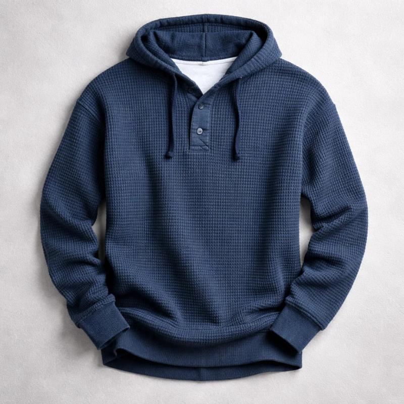 Canyon Waffle Knit Hoodie