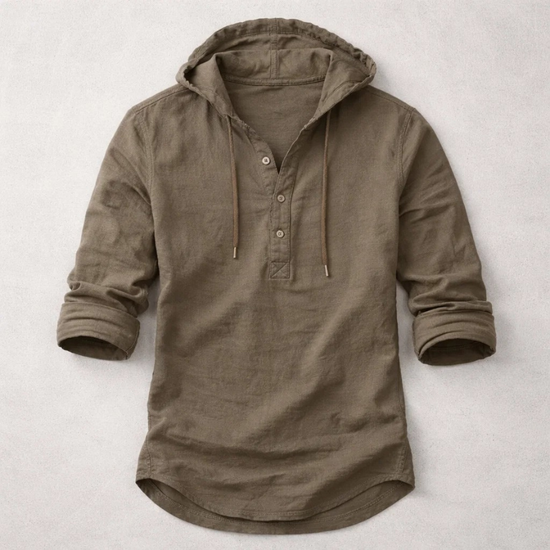 Drifter Linen Hoodie Shirt