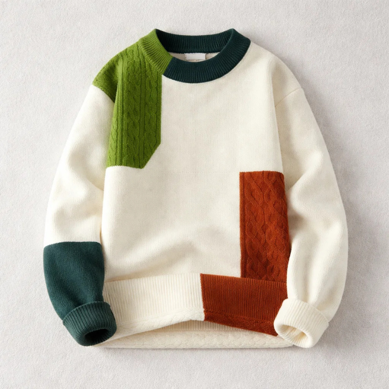 Mondrian Knit Sweater