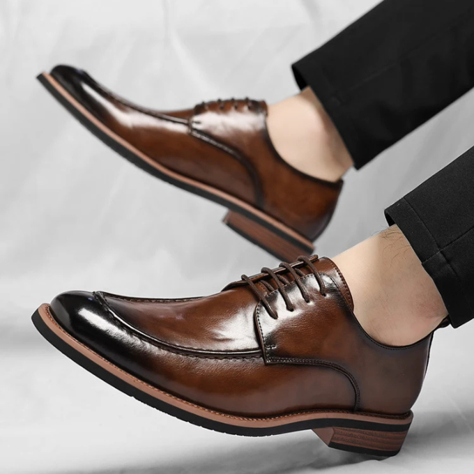 Torino Leather Derby Shoes