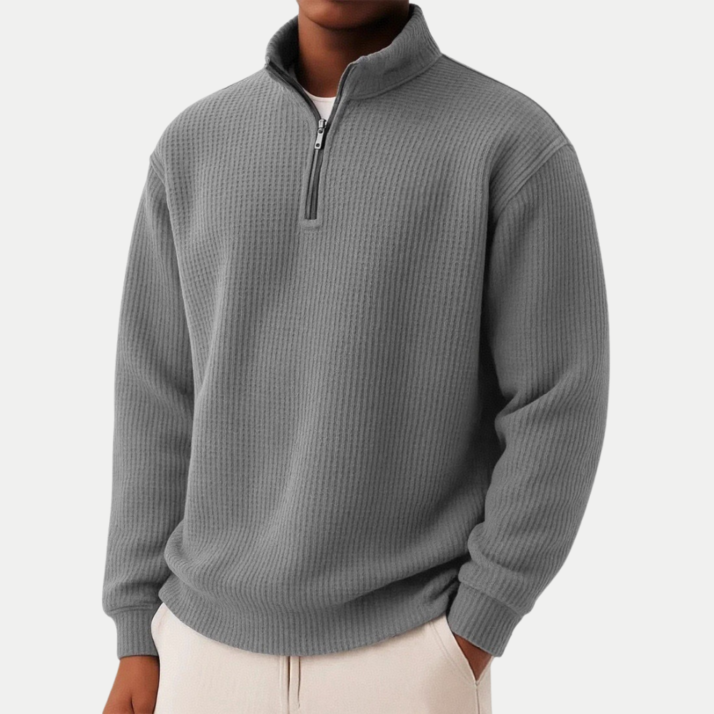 Linero Quarter Zip Knit