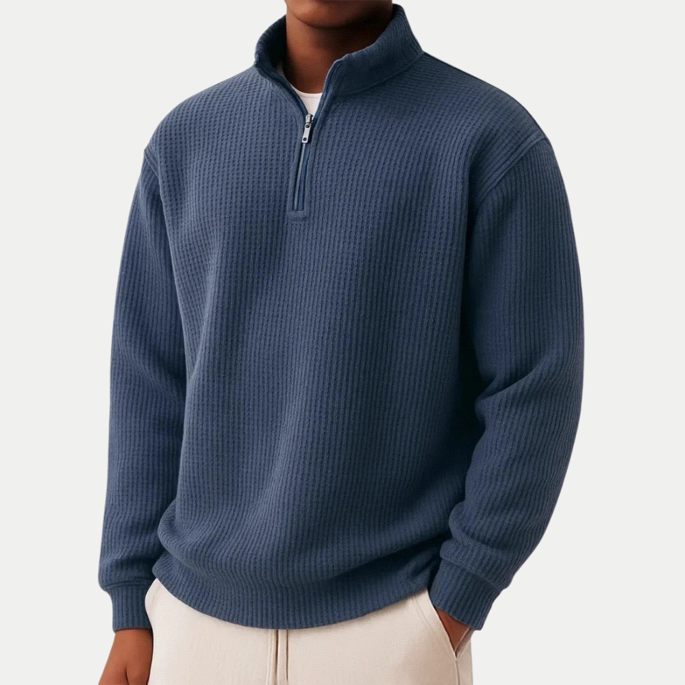 Linero Quarter Zip Knit
