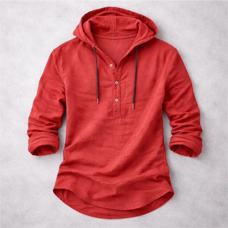 Drifter Linen Hoodie Shirt