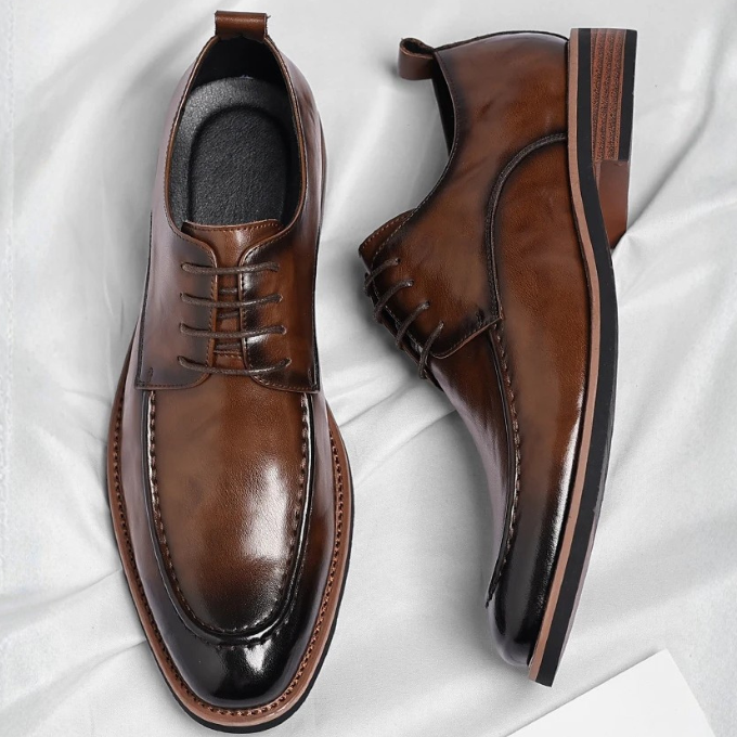 Torino Leather Derby Shoes