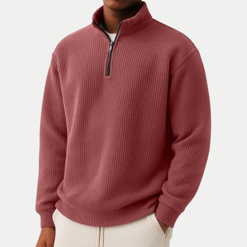 Linero Quarter Zip Knit