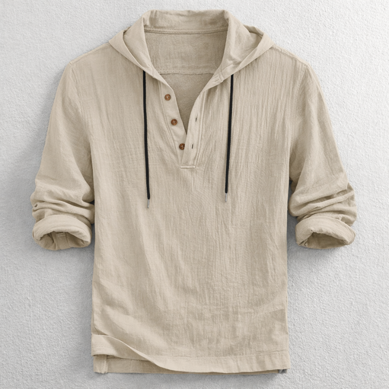 Coastal Linen Henley
