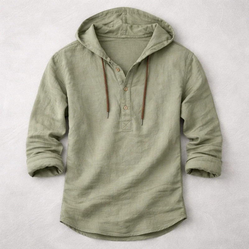 Drifter Linen Hoodie Shirt