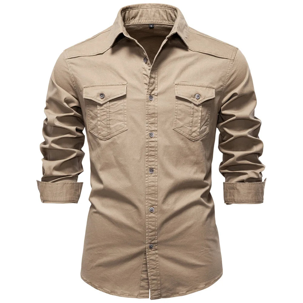 Garrison Cotton Utility Shirt