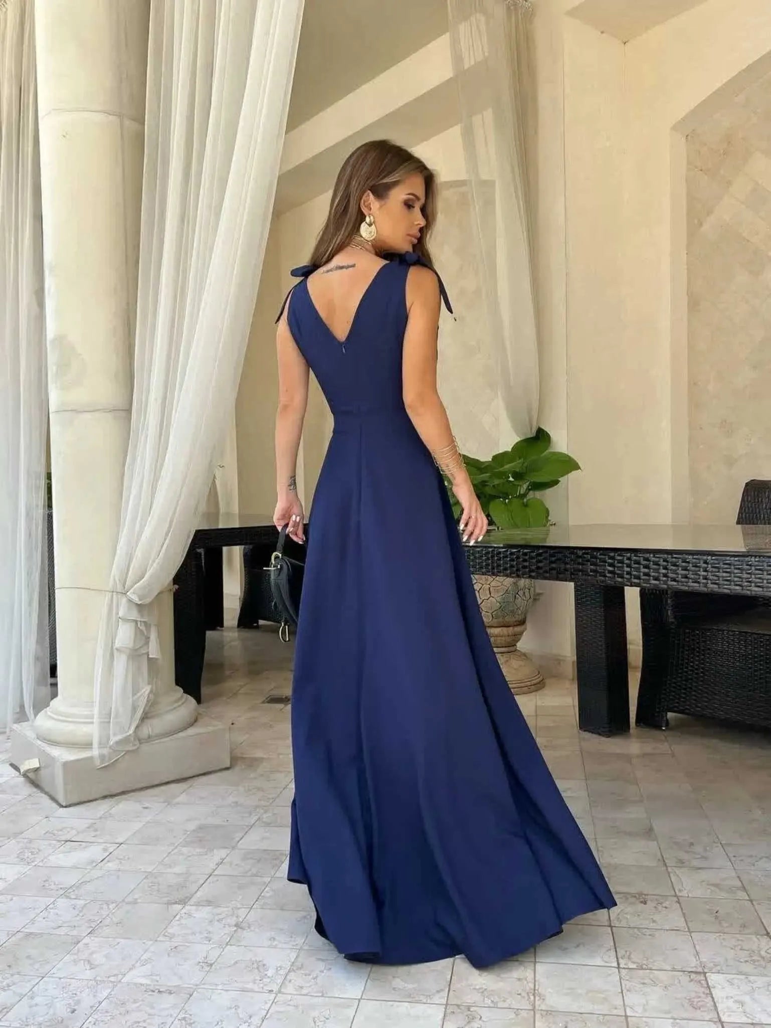 Geraldine | Elegant Evening Gown Maxi Dress