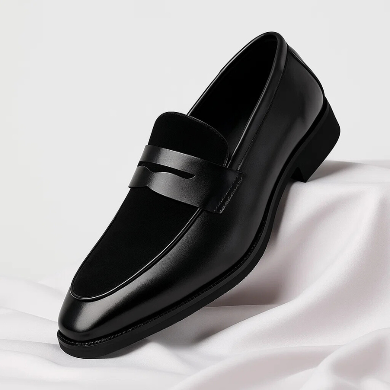 Riviera Leather Penny Loafers
