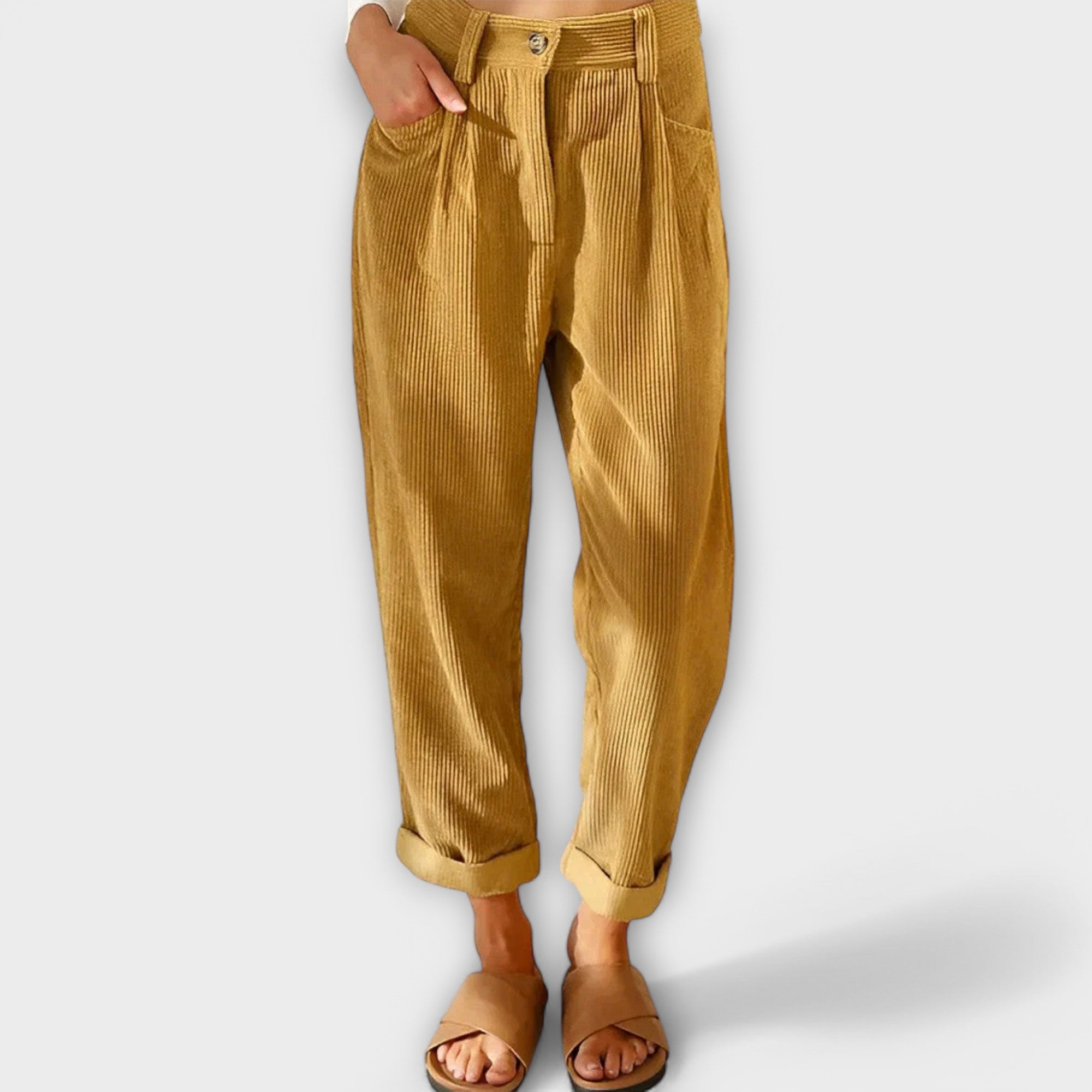 Jana - Modern Cord Trousers