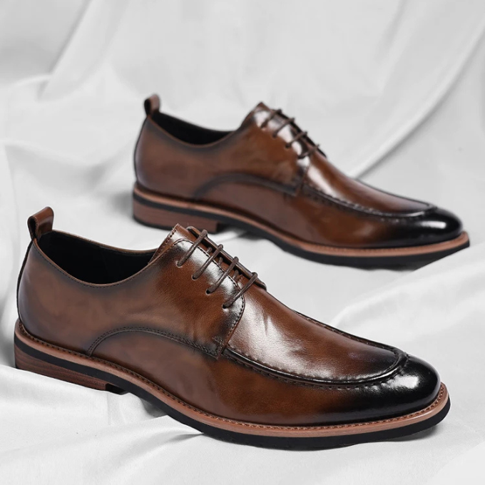Torino Leather Derby Shoes