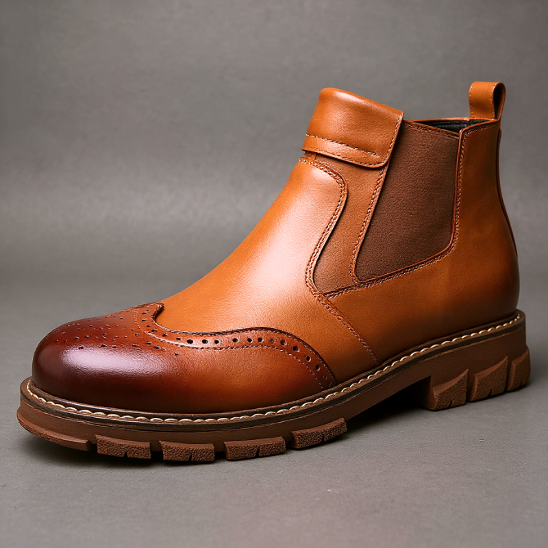 Firenze Leather Chelsea Boots
