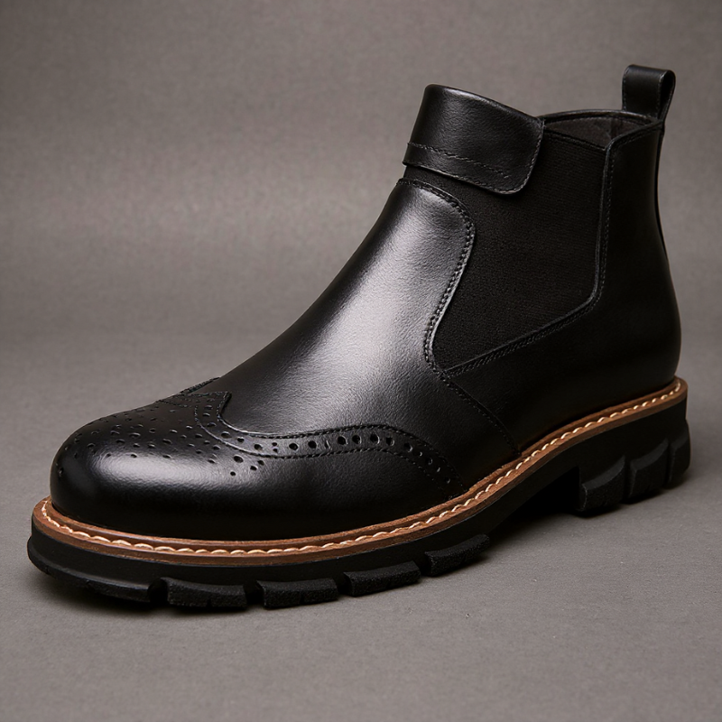 Firenze Leather Chelsea Boots