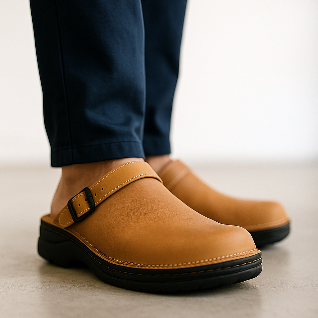 Atelier Leather Clogs