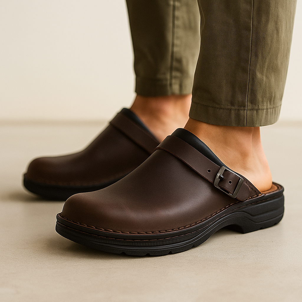 Atelier Leather Clogs