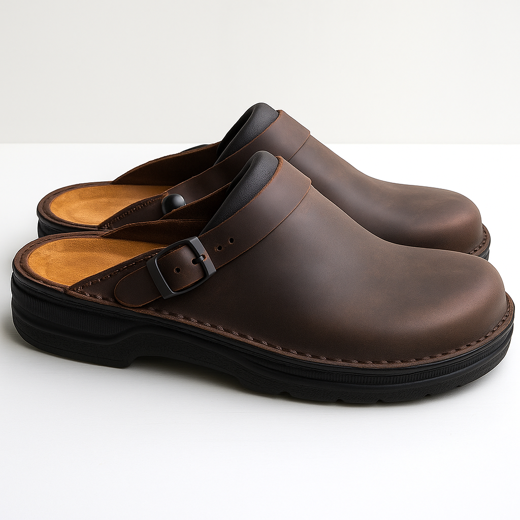 Atelier Leather Clogs