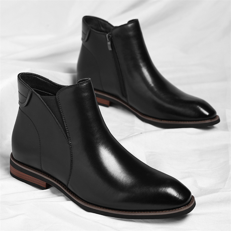 Kingsley Leather Chelsea Boots