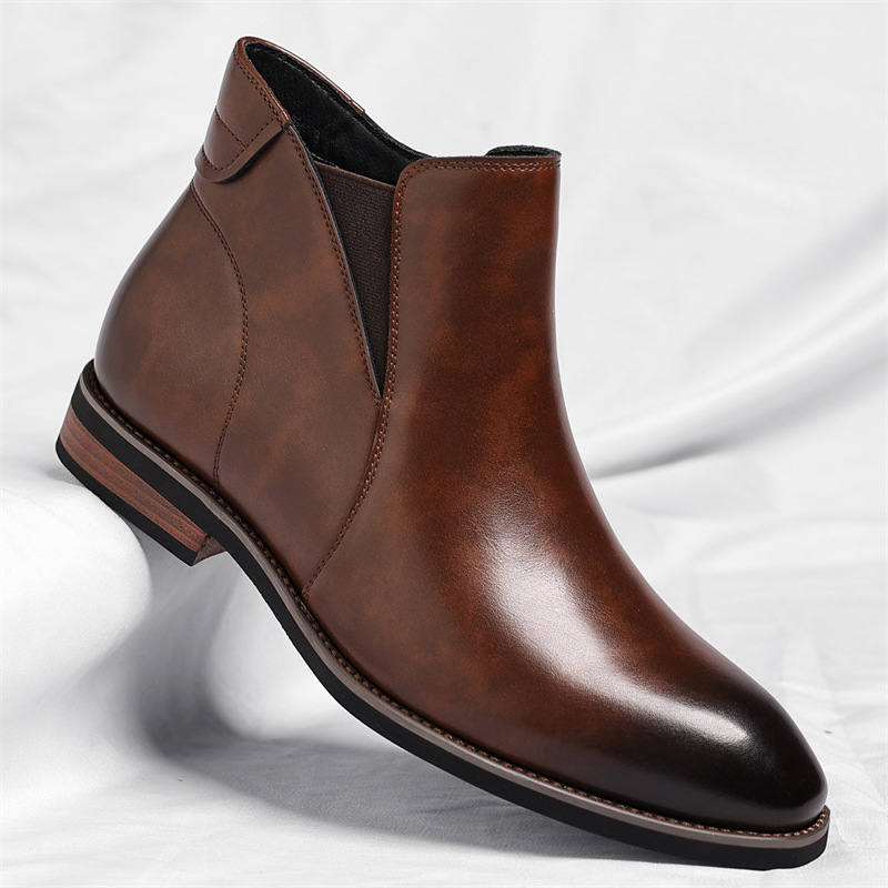 Kingsley Leather Chelsea Boots