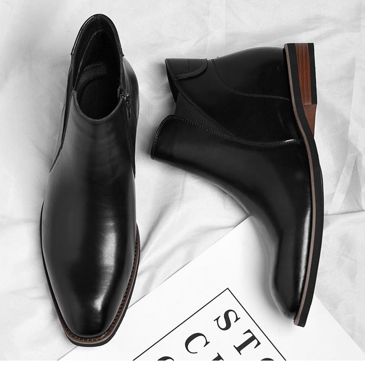 Kingsley Leather Chelsea Boots
