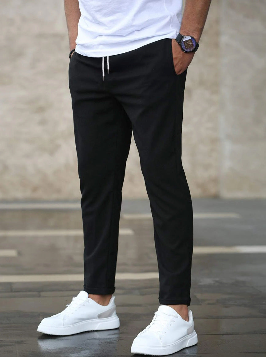 Sergio - Soft Stretch Fabric Joggers