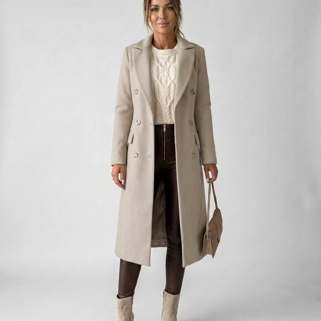 Hazel | Elegant Longline Coat