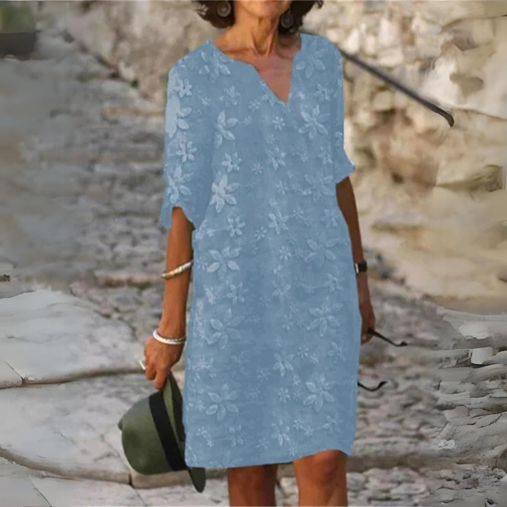 Fiorina | Elegant Comfortable Floral Dress