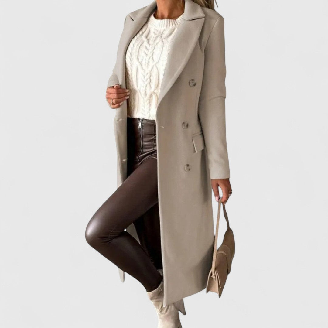 Hazel | Elegant Longline Coat