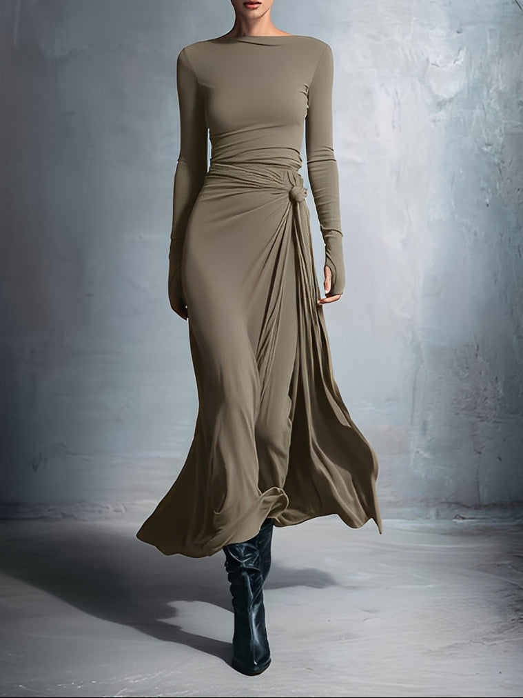 Zofia - Maxi Dress with Side Knot