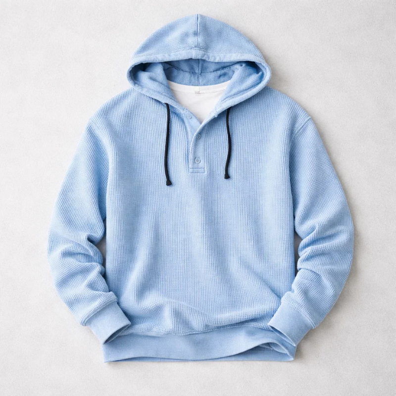 Canyon Waffle Knit Hoodie