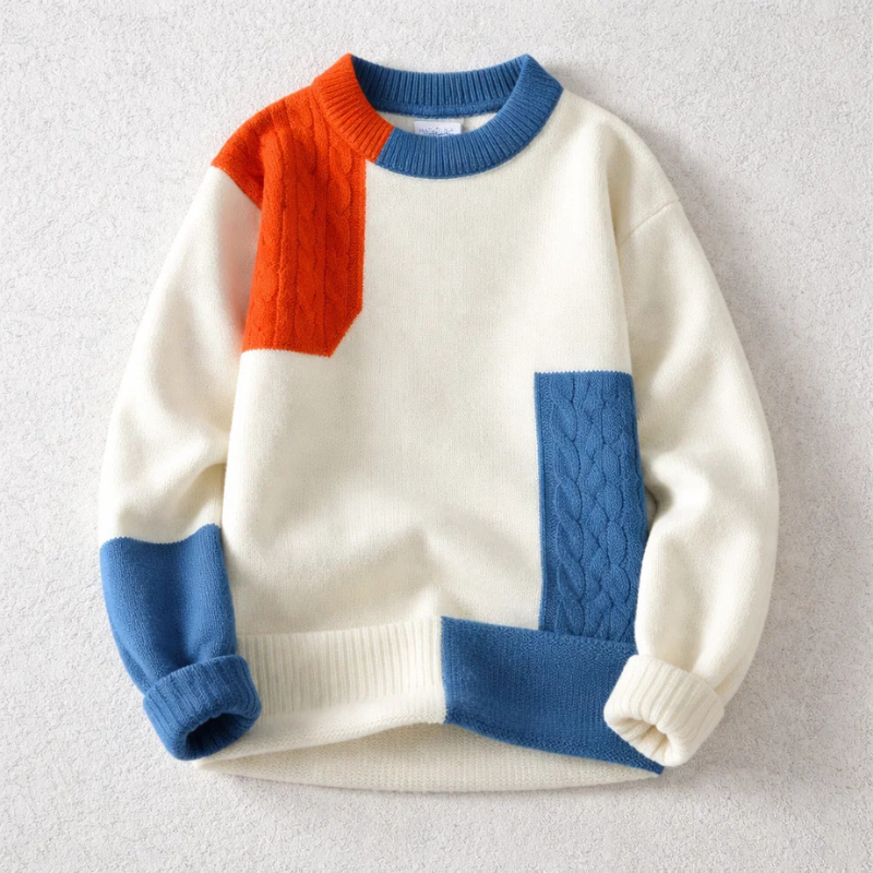 Mondrian Knit Sweater