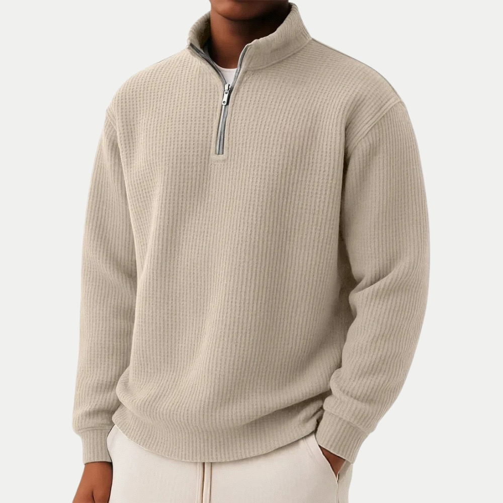 Linero Quarter Zip Knit