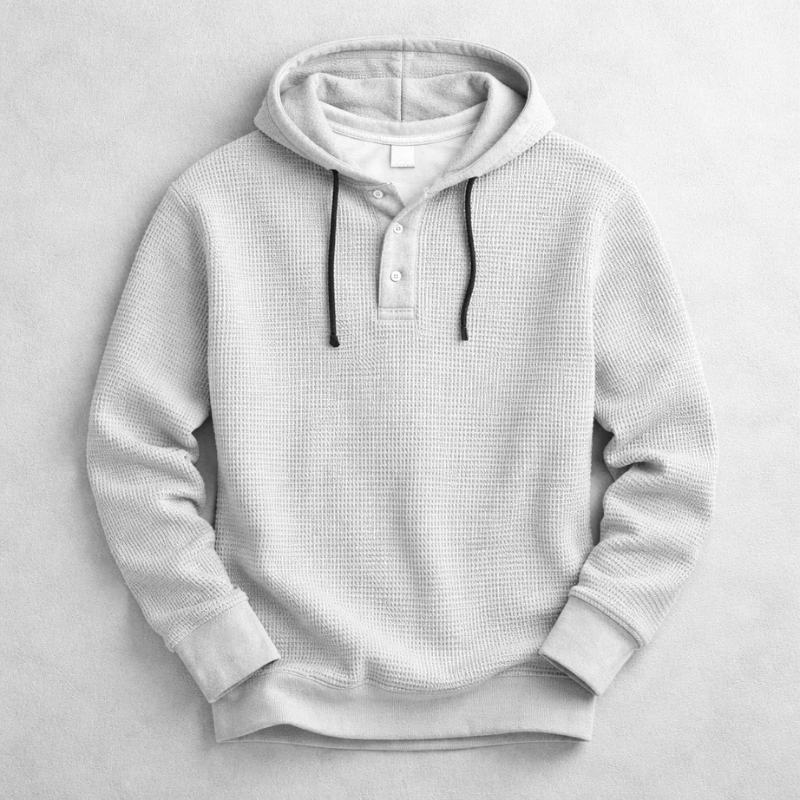Canyon Waffle Knit Hoodie
