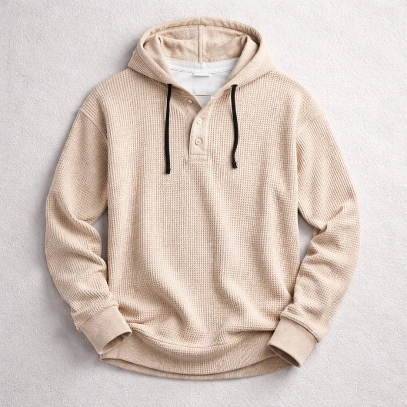 Canyon Waffle Knit Hoodie